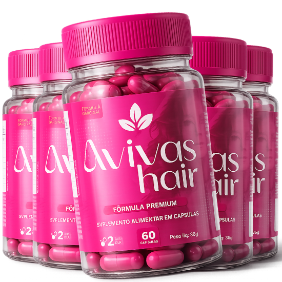 Kit 5 potes Avivas Hair