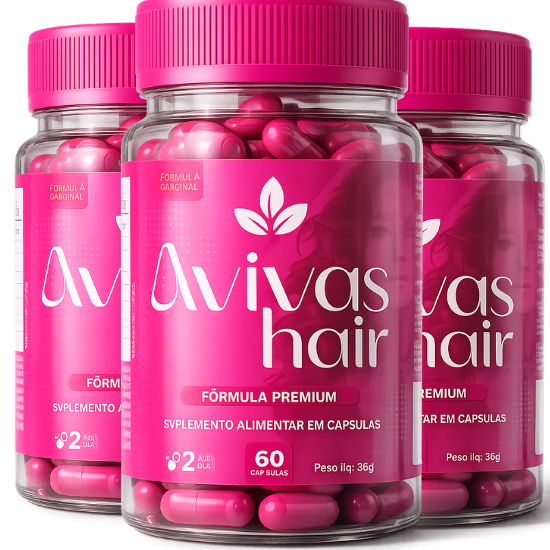 Kit 3 potes Avivas Hair